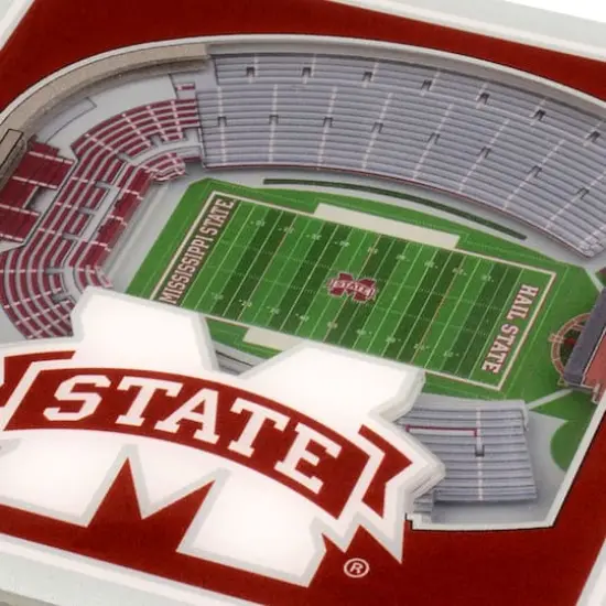 NCAA 3D StadiumView Coasters Mississippi State Bulldogs {5}