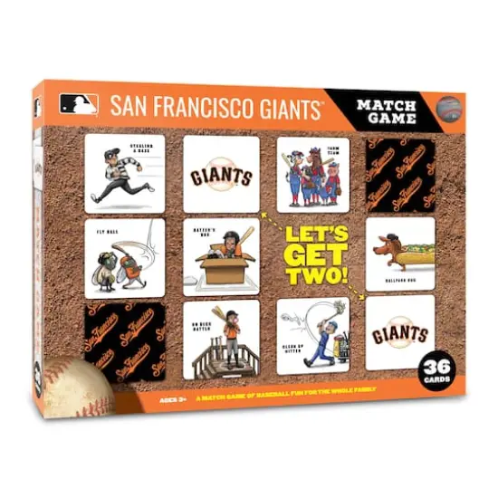 Major League Baseball Licensed Memory Match Game San Francisco Giants {1}