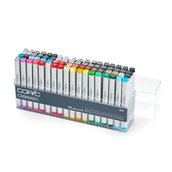 Copic&reg; Classic 72-Color Marker Set B {5}
