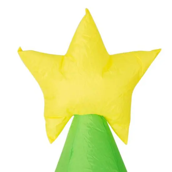 Glitzhome&reg; 9ft. LED Inflatable Christmas Tree {5}