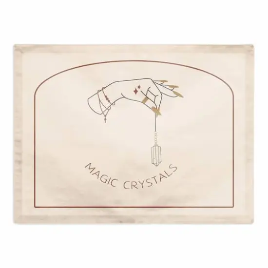 Magic Crystals 3 18" x 14" Poly Twill Placemat {1}