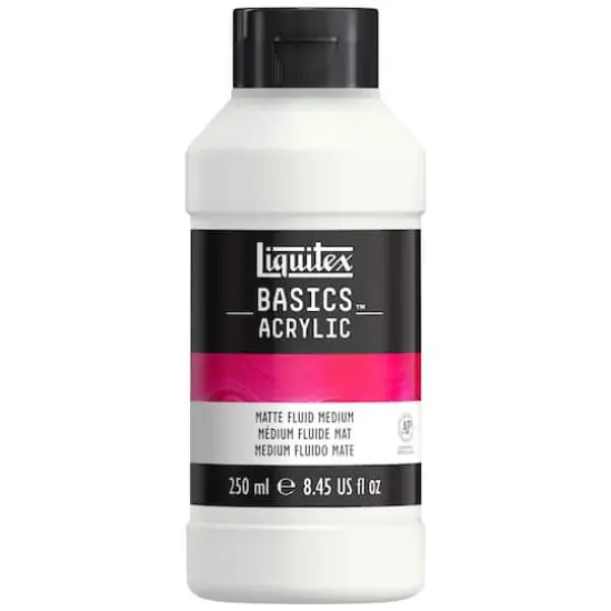 Liquitex&reg; BASICS Matte Fluid Medium, 250ml {1}