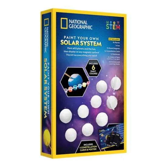 National Geographic Paint Your Own Solar System {6}