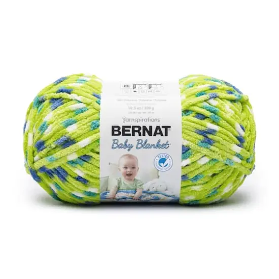4 Pack Bernat&reg; Baby Blanket&trade; YarnZing Dot {1}