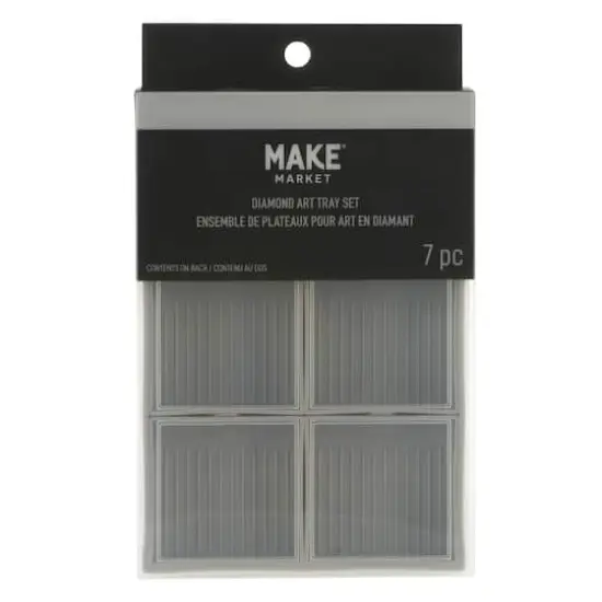Gray Diamond Art Tray Set by Make Market&reg; {3}