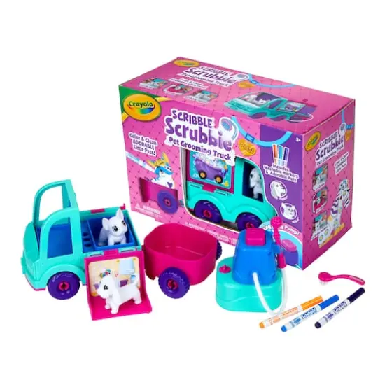 Crayola&reg; Scribble Scrubbie&reg; Pets! Pet Grooming Truck {1}