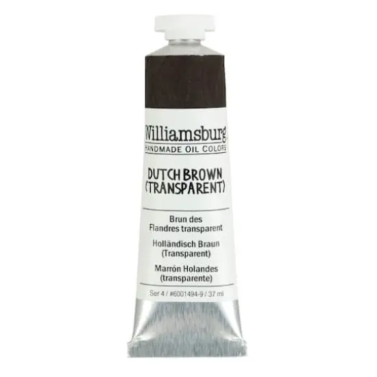 Williamsburg&reg; Artist Oil Colors, 37mL Dutch Brown (Transparent) {1}