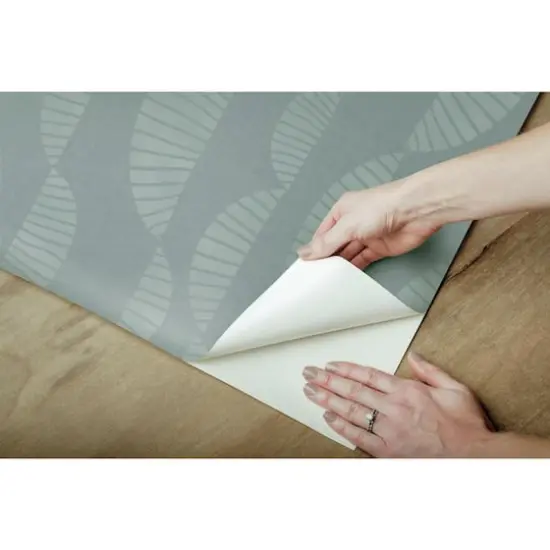 RoomMates Seychelles Wave Peel & Stick Wallpaper Blue {10}