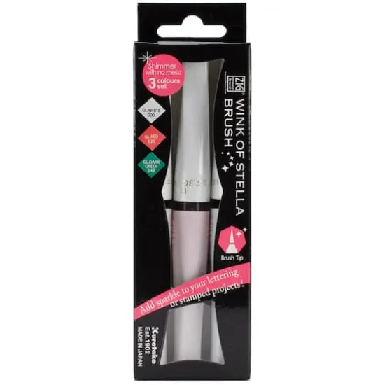 Kuretake ZIG&reg; Wink of Stella&trade; Brush Glitter Marker Set {1}
