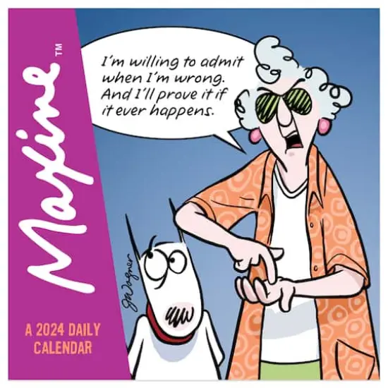 TF Publishing 2024 Maxine Daily Desktop Calendar {5}