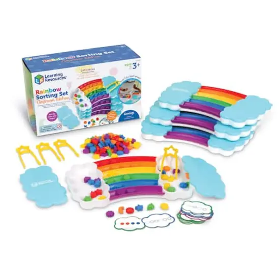 Learning Resources Rainbow Sorting Trays Classroom Edition {1}