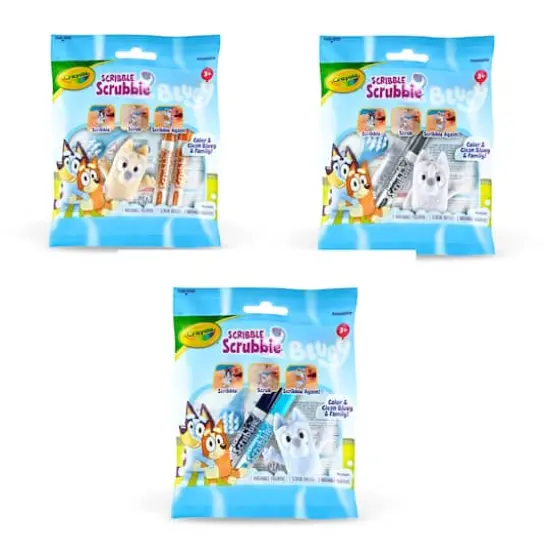 Assorted Crayola&reg; Bluey Scribble Scrubbie&reg;, 1pc. {1}