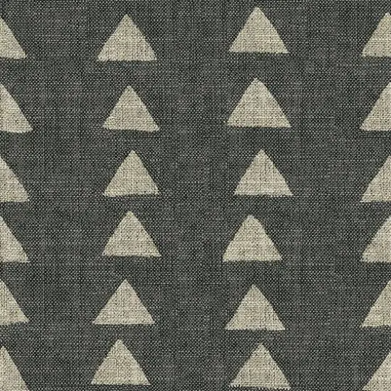Surface Style Nomadic Triangle Peel & Stick Wallpaper Ebony {2}