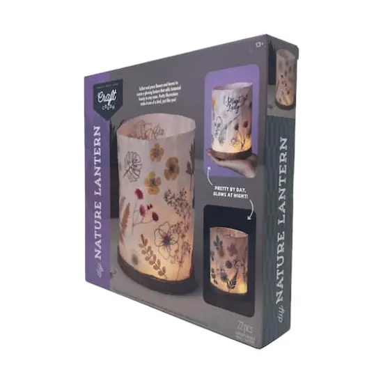 Craft Crush - DIY Nature Lantern {5}