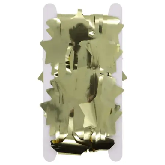 6.25 ft. Gold Star Fringe Curtain by Celebrate It&trade; {3}