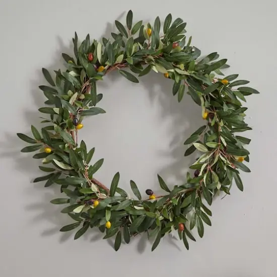 20" Olive Wreath {6}