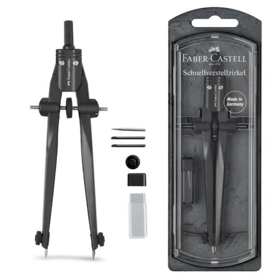 Faber-Castell&reg; Stream Quickset Compass {1}