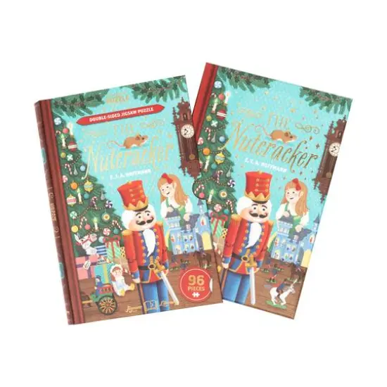 E.T.A. Hoffman's The Nutcracker Double-Sided Jigsaw Puzzle: 96 Pcs {3}