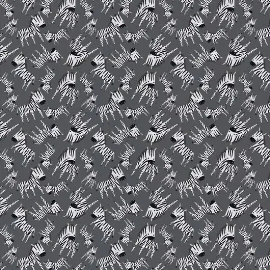 Emma & Mila&reg; Zebra Toss Cotton Fabric 8yd. Bolt {1}