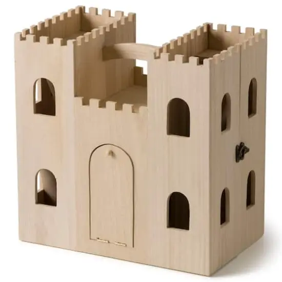 12.5" Wood Castle Dollhouse by Make Market&reg; {1}