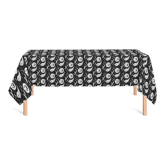 102" Ghouls & Pumpkins Tablecloth {3}