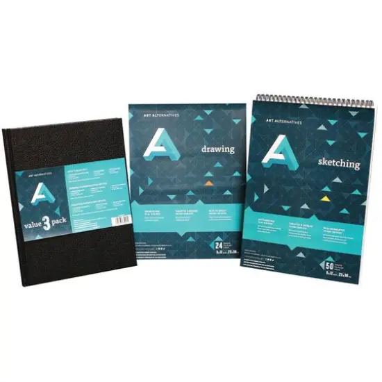 Art Alternatives Artist's Drawing Pad Value Pack {6}