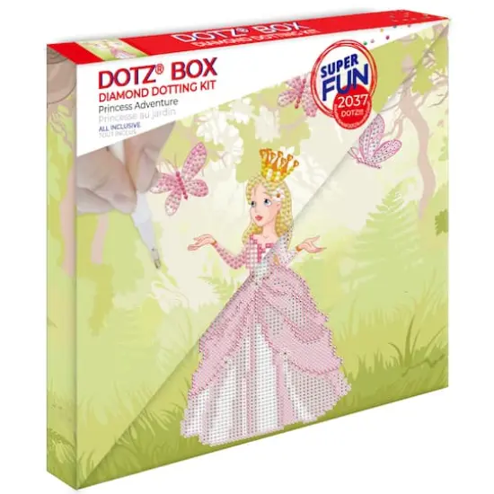 Diamond Dotz&reg; Princess Adventure DOTZ&reg; BOX Diamond Painting Kit {4}