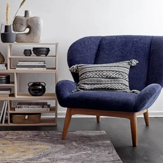 Hello Honey&reg; 14" Modern Abstract Decorative Paper Mache Vase Gray {5}