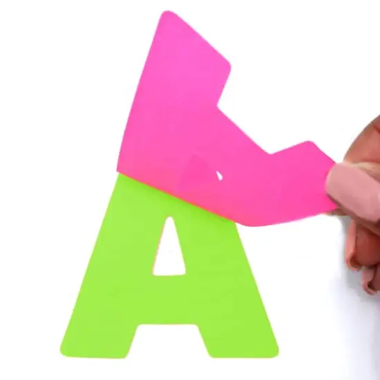 ArtSkills&reg; 4" Neon 190 Piece Paper Poster Letter Set {5}