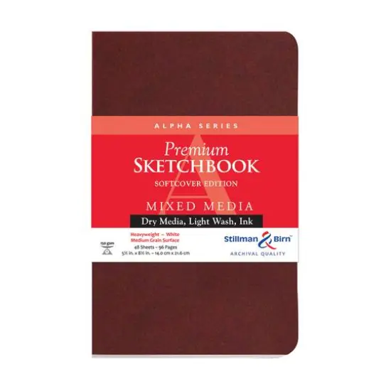 Stillman & Birn&reg; Alpha Series Softcover Mixed Media Premium Sketchbook {1}