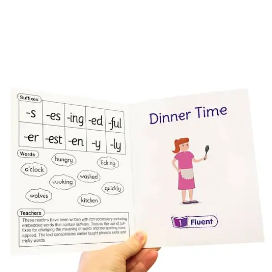 Junior Learning® Letters & Sounds Phase 6 Fiction Educational Learning Set {4}