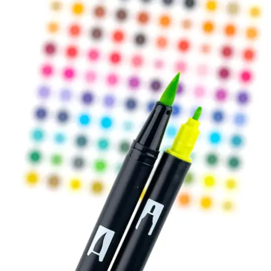 Tombow Wind Manga Illustration Dual Brush Pen Art Set {8}