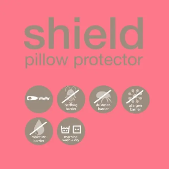 Shield Pillow Protection Cover, 16" x 16" {3}