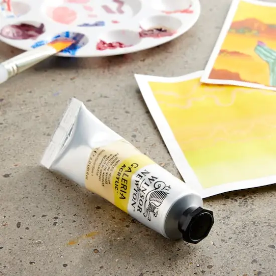 Winsor & Newton&trade; Galeria Acrylic&trade;, 60mL Naples Yellow {3}