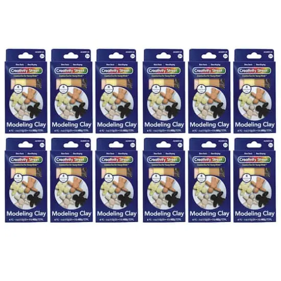 Creativity Street Assorted Multicultural Colors Modeling Clay Sticks {1}