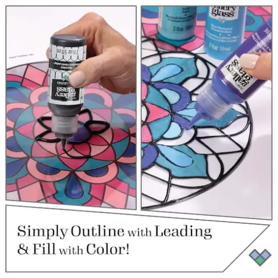 Plaid&reg; Gallery Glass&reg; Value Pack {8}