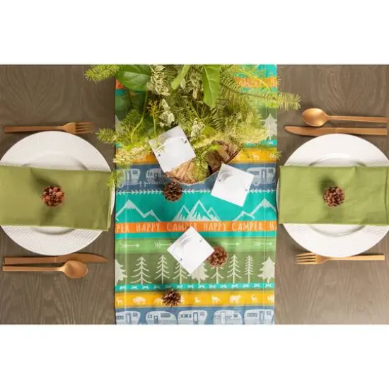 RV Park Jacquard Table Runner 14" x 72" {5}