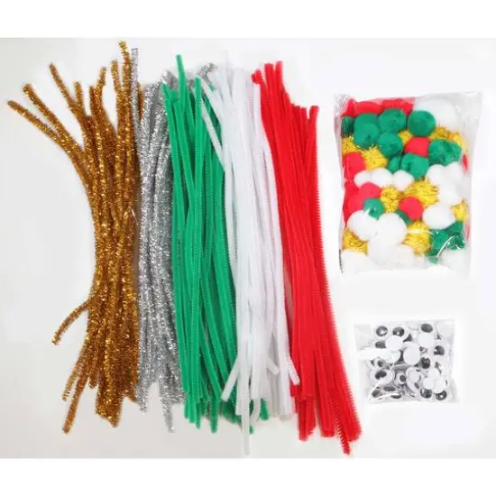 Essentials by Leisure Christmas Arts Jumbo Craft Pack, 300ct. {3}