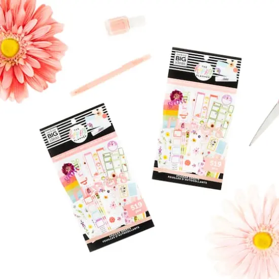 The Happy Planner&reg; Pressed Florals Value Pack Stickers {5}