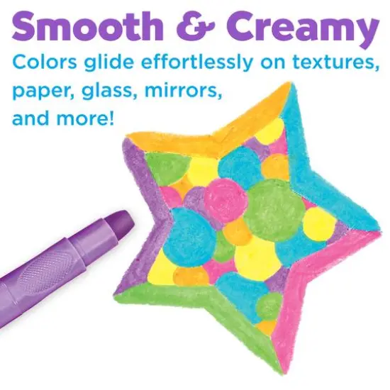 Faber-Castell 6 Color Neon Gel Crayons {5}