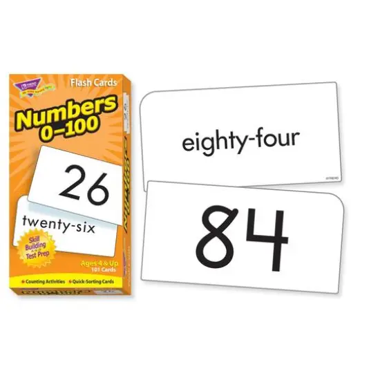 Trend Enterprises&reg; Numbers 0-100 Skill Drill Flash Cards {3}