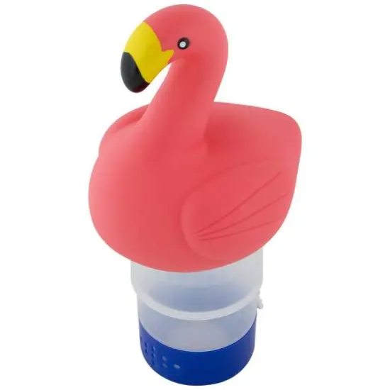 Swimline 12" Pink Flamingo Floating Pool Chlorine Dispenser {7}