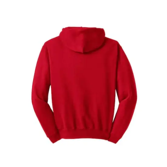 JERZEES® NuBlend® Unisex Pullover Hooded Sweatshirt True Red {5}