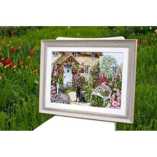 Luca-s The Cottage Garden Counted Cross Stitch Kit {7}