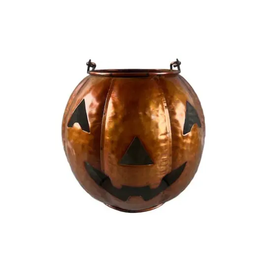 8.5" Jack-o-Lantern Candle Holder by Ashland&reg; Orange {3}