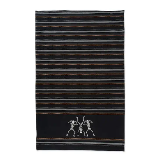 DII&reg; Assorted Skeleton Embellished Dishtowel Set {5}