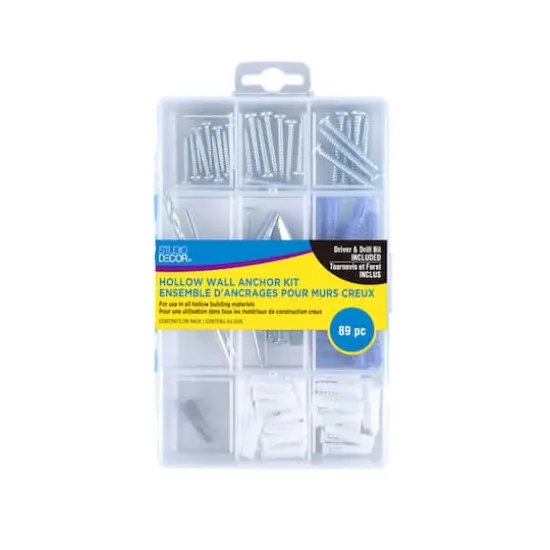 Hollow Wall Anchor Kit by Studio D&eacute;cor&reg; {1}