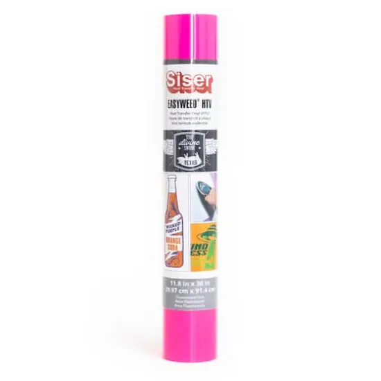 Siser&reg; EasyWeed&reg; Heat Transfer Vinyl, 36" Fluorescent Pink {1}