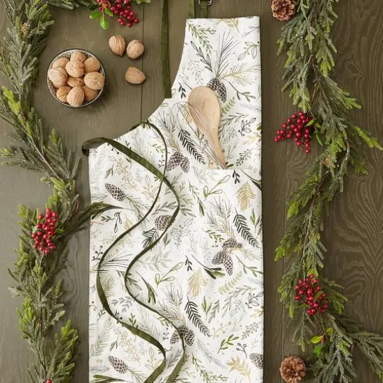 DII&reg; Sparkle Sprigs Chef Apron {5}