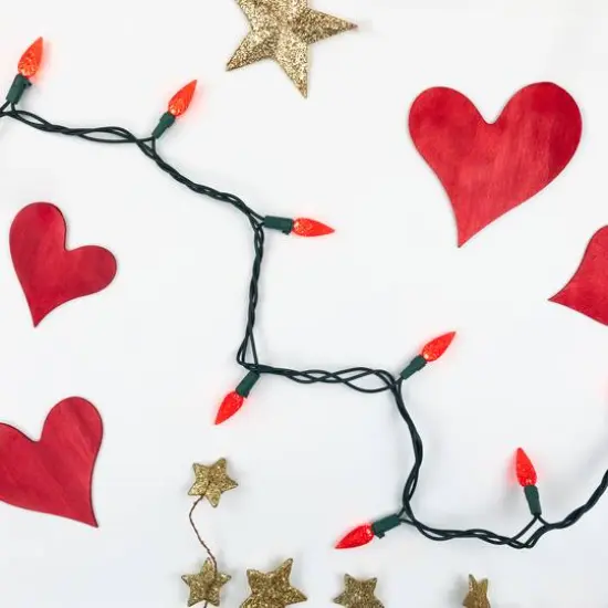 70ct. LED Faceted C6 Christmas String Lights Red {6}